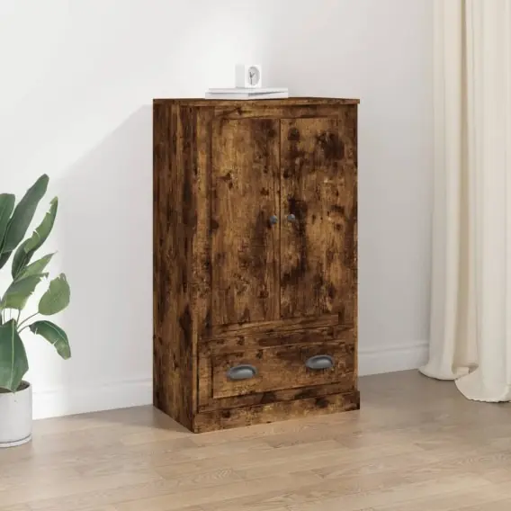 Kredens, przydymiony dąb, 60x35,5x103,5 cm Lumarko! - Hurtownia wielobranżowa Lumarko Kup teraz